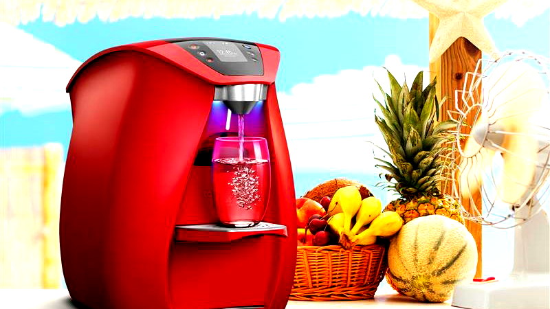 ماذا تقولون عن كأس ماء بارد ولذيذ في هذا الصيف الحار — بضغطة زر واحدة؟