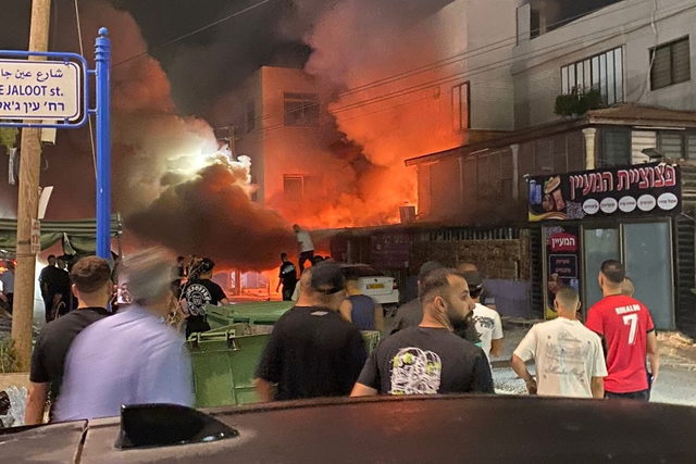 انفجار عبوة ناسفة في كفرمندا يُسفر عن حريق وإصابات طفيفة