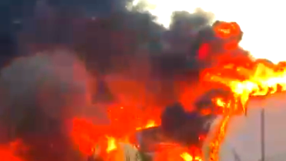 رهط: حريق في السوق البلدي.. لم يبلغ عن وقوع إصابات