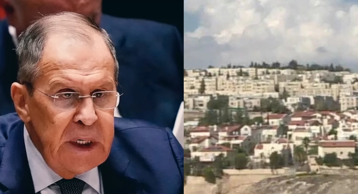 لافروف يعبر عن قلقه من خطط تقسيم الأراضي الفلسطينية وتأثيرها على حلّ الدولتين