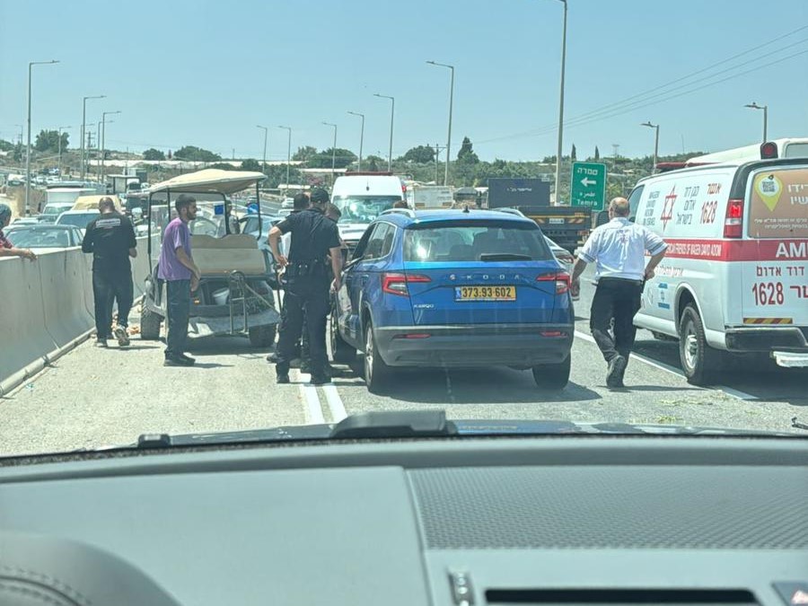 إصابة متوسّطة لرجل (70 عامًا) عقب حادث طرق وقع على شارع 70 بالقرب من طمرة
