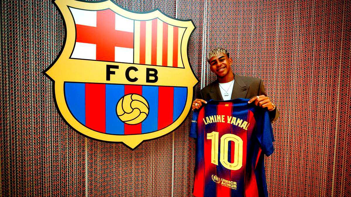 100 مليون يورو خلال تسعة ايام - أرباح برشلونة من بيع قميص لامين يامال 