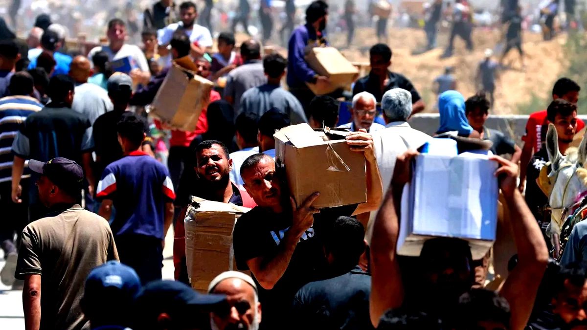 دراسة أميركية تكشف: المساعدات الإنسانية في غزة لاتُسرق بشكل ممنهج من قبل حماس