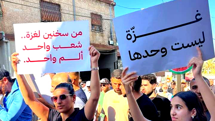 المتابعة تحيي مظاهرة سخنين وتدعو لأوسع التفاف حول الاضراب عن الطعام الذي يبدأ غدا