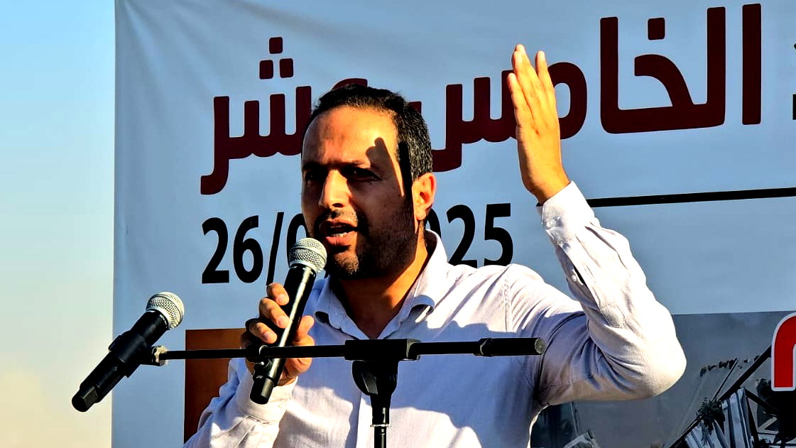 النائب د. سمير بن سعيد في مؤتمر قرية العراقيب: "صامدون كالرمل، ثابتون كالجبال"