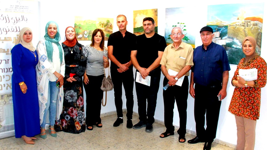 صالة العرض " زركشي" سخنين تستضيف 4 من الفنانين من عرابة ودير الأسد في معرض "سحابة صيف"