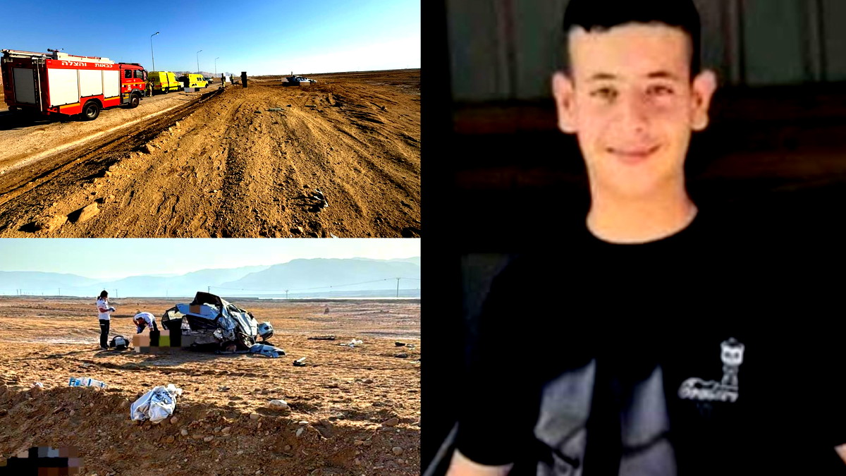 حرب الشّوارع| مصرع الفتى سليمان أبو عجاج (16 عامًا) وإصابة ثلاثة آخرين من جرّاء حادث طرق وقع على شارع 90 في منطقة النقب