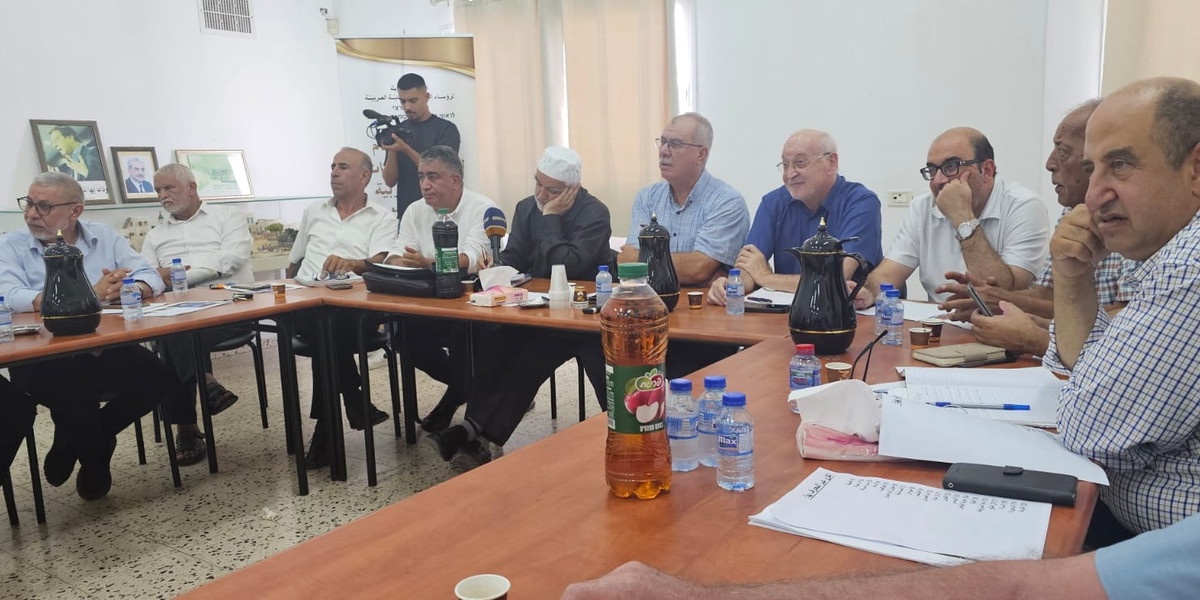 المجلس المركزي للجنة المتابعة يقر نشاطات كفاحية ضد مخططات الاقتلاع في النقب ويحدد 17 آب موعداً لمسيرة سيارات ومظاهرة قطرية في القدس 
