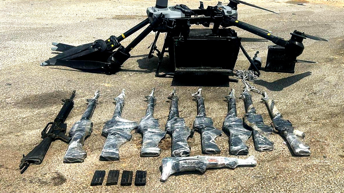 الجيش الإسرائيلي يعلن إحباط محاولة تهريب وسائل قتالية من مصر الى النقب بواسطة طائرة مسيرة