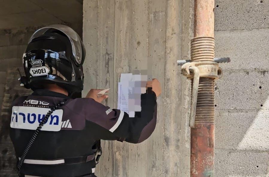 إغلاق ورشة بناء في الخضيرة لمدة 21 يومًا بعد ضبط 3 فلسطينيين بدون تصاريح إقامة 