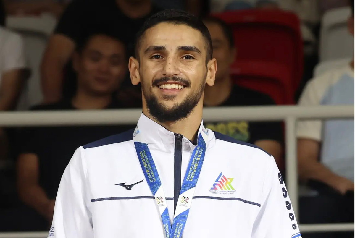 كفرقرع: أسيد جودي يتوج بطلًا للعالم في الكيك بوكس في بطولة الألعاب العالمية 2025 