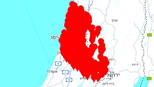 تل أبيب والقدس: انذارات تدوي واعتراض صاروخ يمني