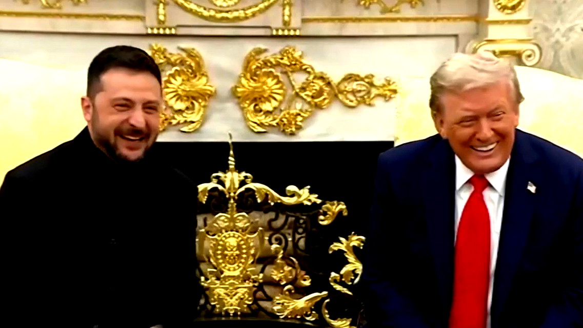 ترامب وزيلينسكي وقادة أوروبا يبحثون إنهاء الحرب الأوكرانية