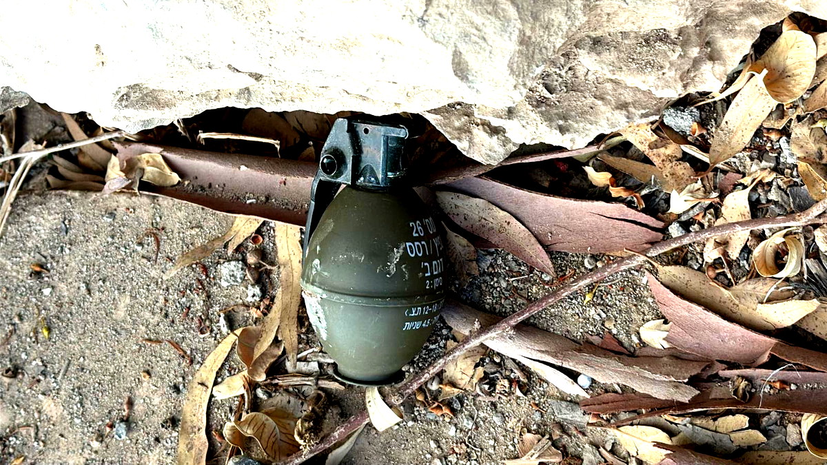 توثيق بالفيديو| اعتقال شاب (37 عامًا) من يركا عقب ضبط قنبلتين يدويتين بالقرب من مبنى سكني 