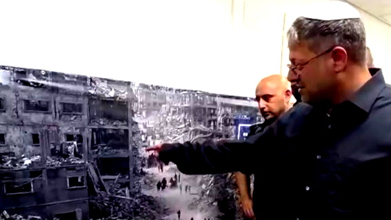 بن غفير يأمر بوضع صور دمار غزة في السجون لإجبار الأسرى على مشاهدتها دائمًا