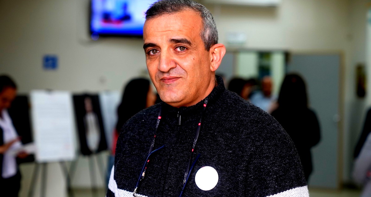 انتخاب الأستاذ مجيد فراج مديراً للمدرسة الابتدائية على اسم الشاعر سميح القاسم في الرامة 