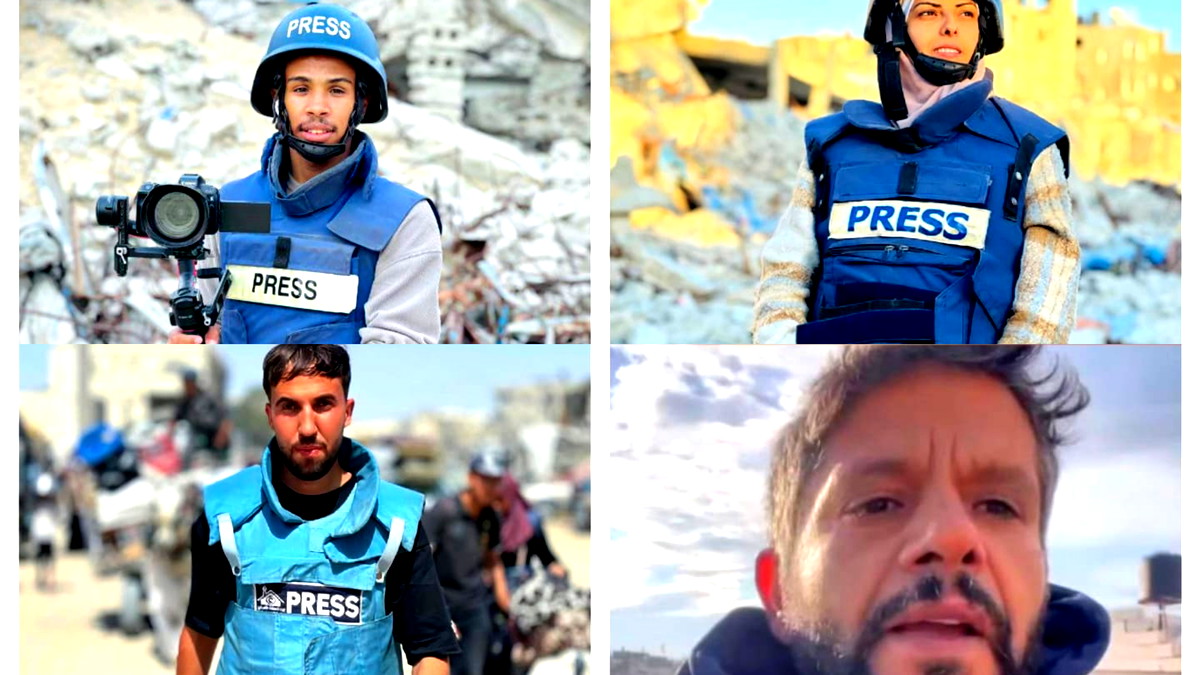 مصادر: ارتقاء أربعة صحافيين بقصفٍ إسرائيليّ استهدف مستشفى ناصر الطبي بمدينة خان يونس جنوبيّ قطاع غزّة