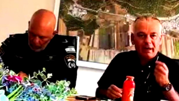 قائد الشعبة العربية يجتمع مع رئيس المجلس المحلي البعينة-نجيدات