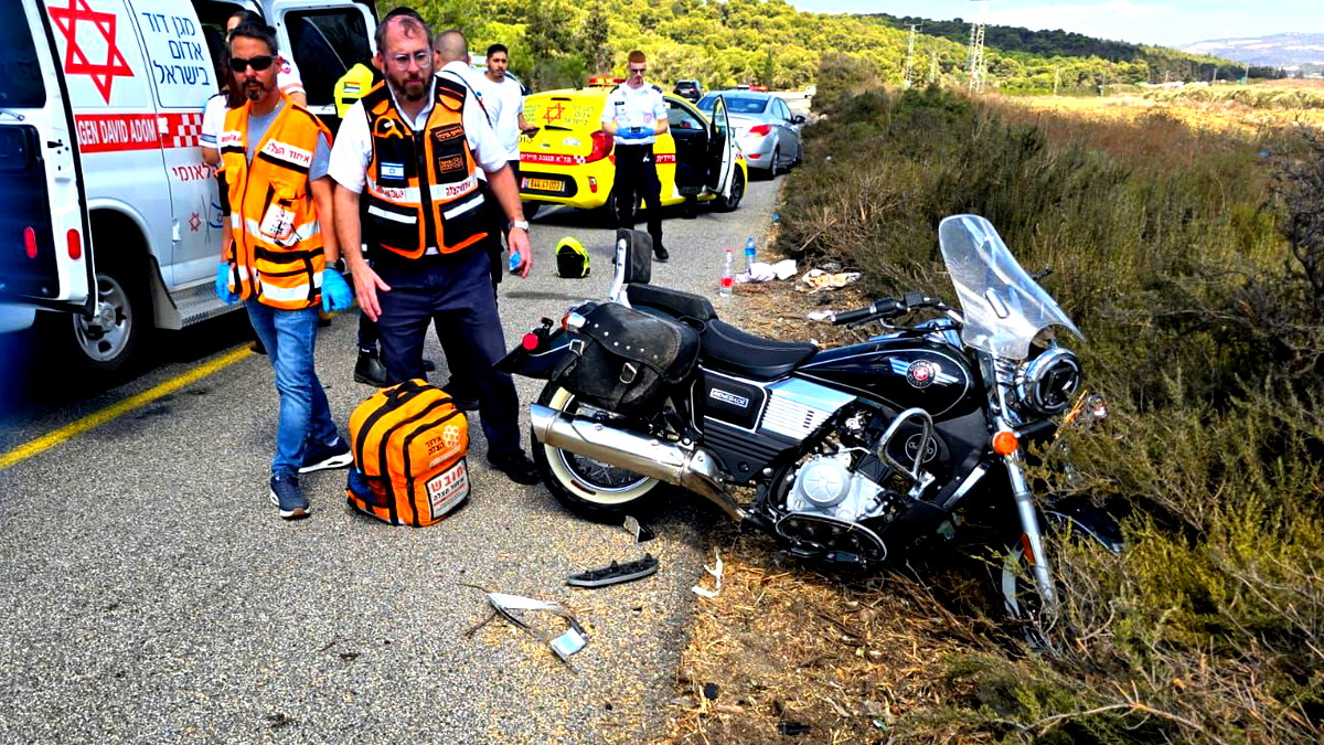 إصابة 3 أشخاص بجراح متفاوتة جراء حادث طرق قرب مفرق كفرياسيف