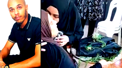 فيديو يمزق القلوب- والدة عماد عماش ضحية جريمة القتل في جسر الزرقاء  تُزين بدلة زفافه وتطرّزها بالدموع