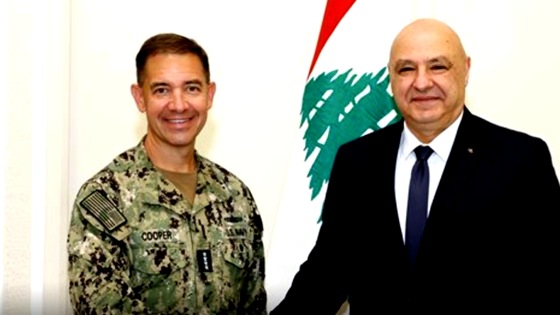 عون يدعو واشنطن للضغط على إسرائيل للانسحاب من جنوب لبنان