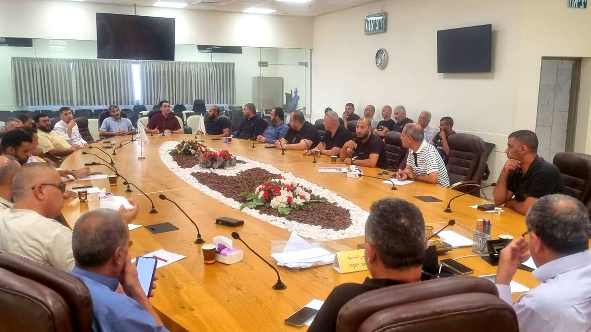 بلدية ام الفحم: اجتماع طارئ في اعقاب اقتحام بن غفير للمدينة 