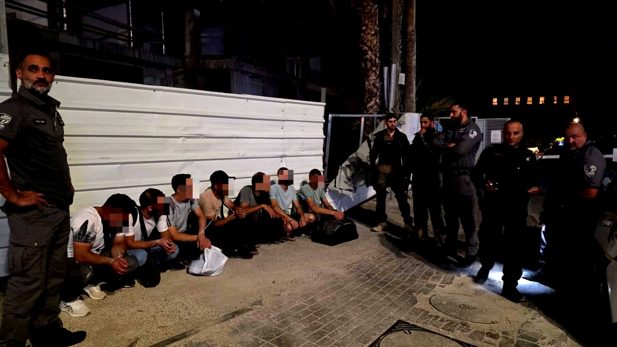 القبض على 8 فلسطينيّين دون تصاريح إقامة في مدينة طبريا