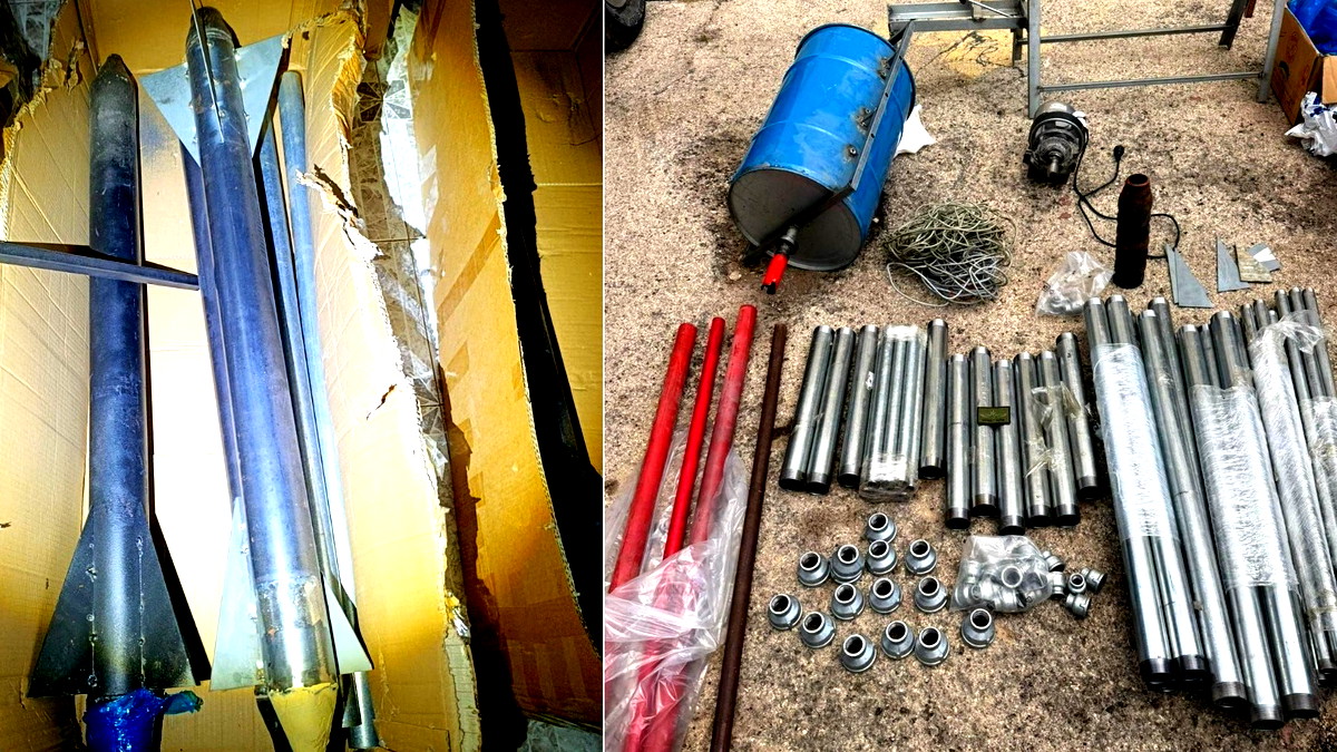 اعتقال ثلاثة مشتبهين في رام الله وضبط معدات يُشتبه استخدامها في تصنيع قذائف صاروخية