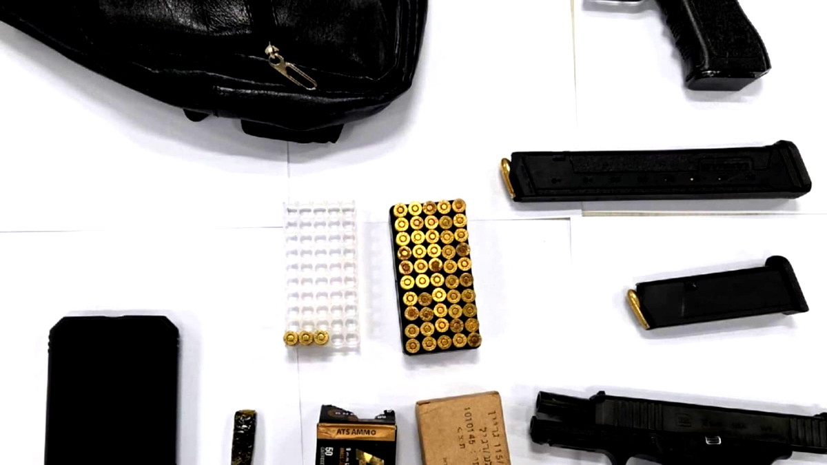 كفرعقب:ضبط أسلحة وذخيرة ومخدرات خطيرة واعتقال مشتبه (22 عاما)