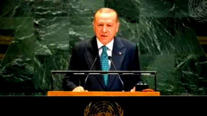أردوغان أمام الجمعية العامة: لا منطق يبرر وحشية إسرائيل في غزة