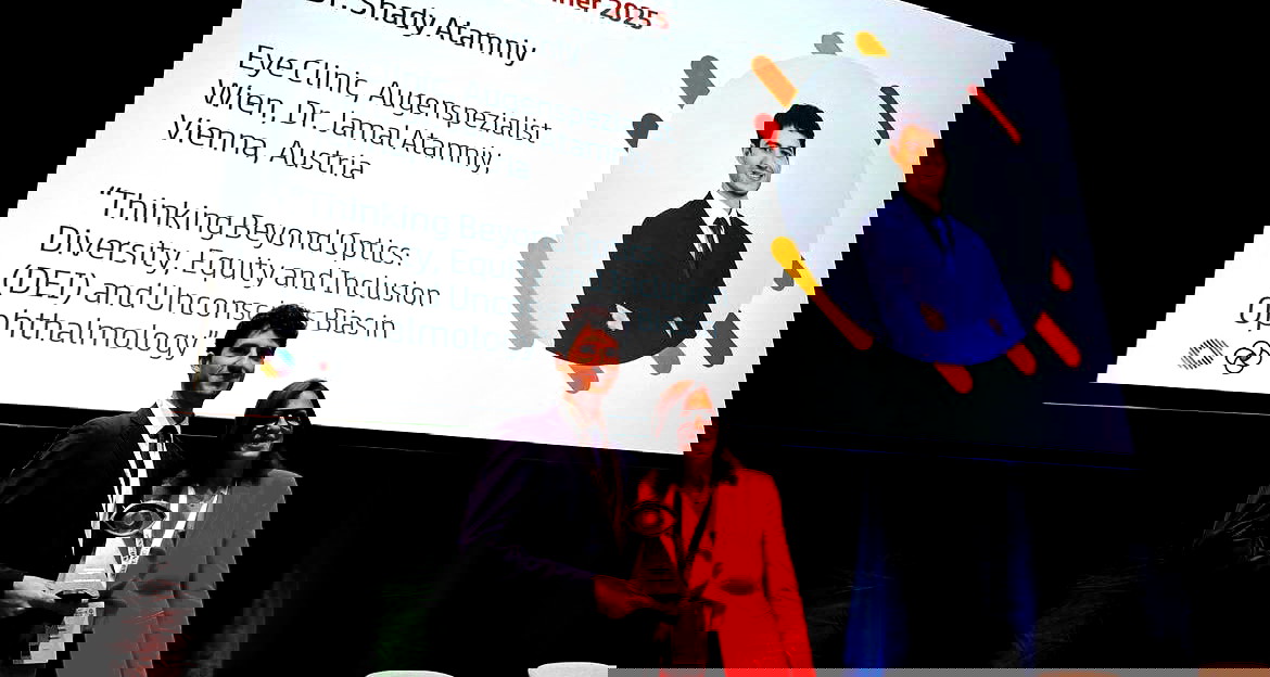  الدكتور شادي عثامنة يحقق انجازاً علمياً خلال مؤتمر  الجمعية الأوروبية لجراحي العيون وتصحيح النظر في كوبنهاجن -الدنمارك 