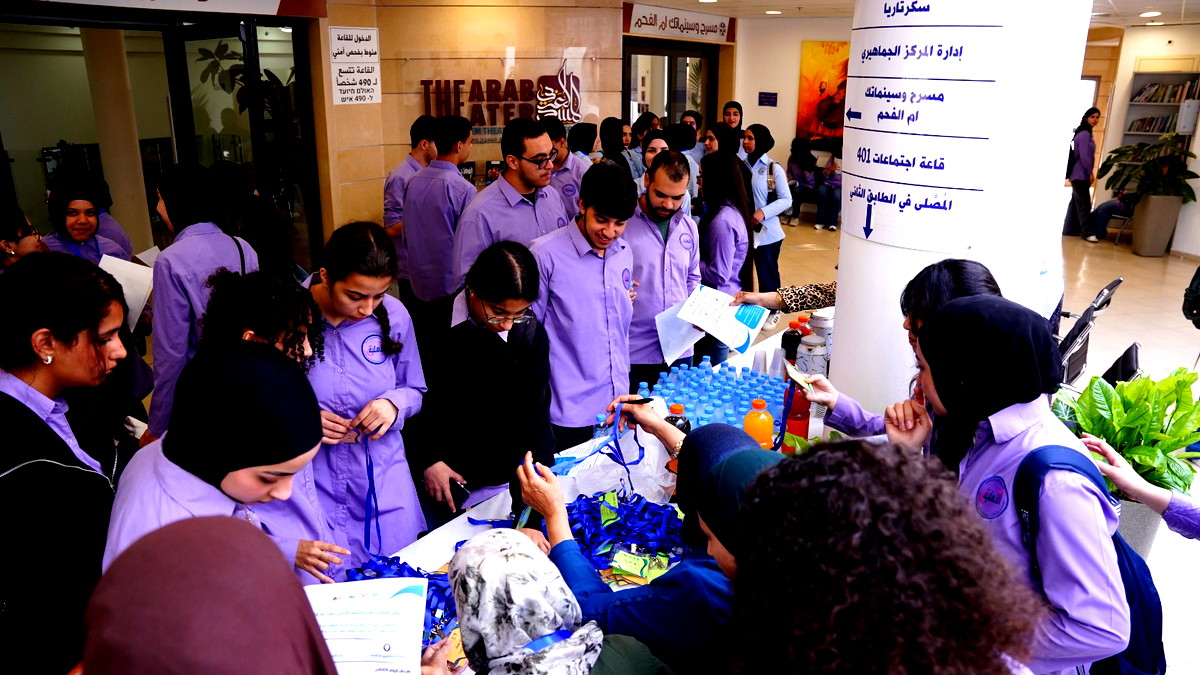 قسم الثقافة – المركز الجماهيري أم الفحم يحتفي بيوم ثقافي لطلاب الثانوية برعاية جامعة تل أبيب