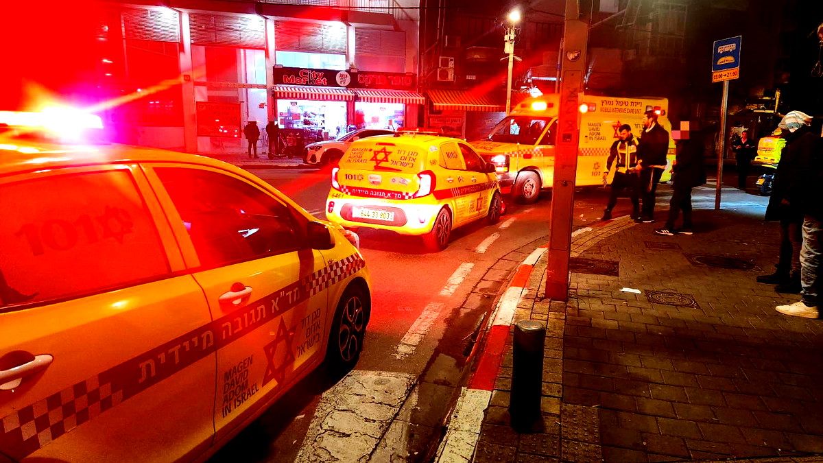 بئر السبع: إصابة رجل بجراح خطيرة إثر حادث طرق