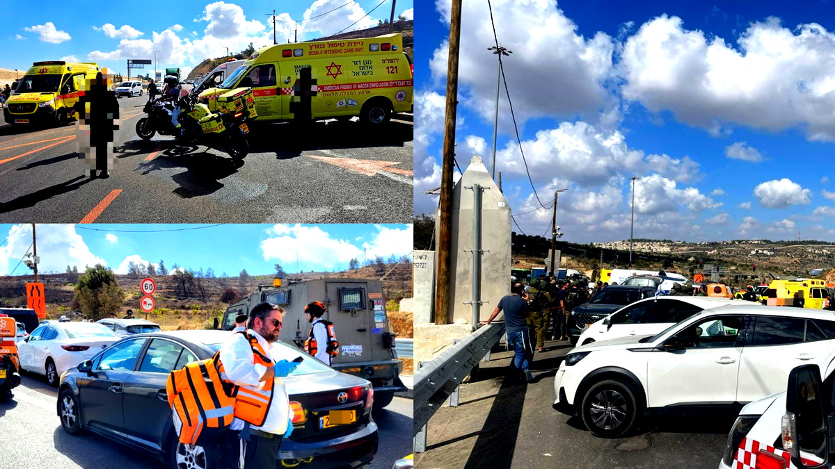 ثلاث إصابات متفاوتة من جرّاء عملية دهس على شارع 60 بالقرب من بيت لحم... تمّ تحييد المنفذ في المكان
