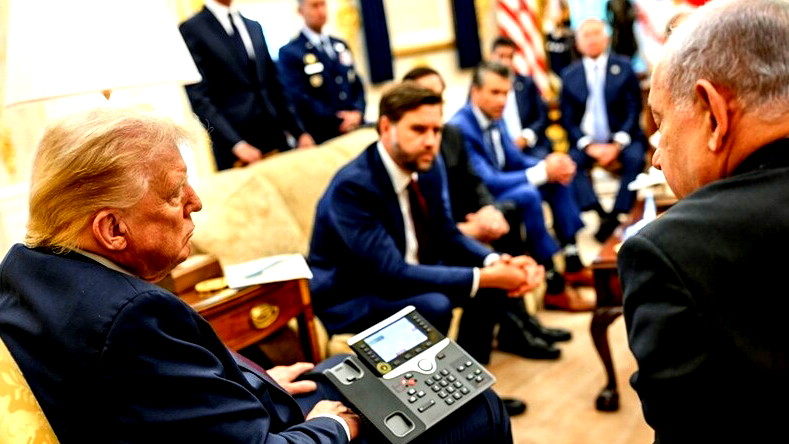 البيت الأبيض ينشر لقطات من اعتذار نتنياهو لقطر