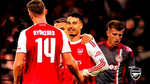 أرسنال يواصل انتصاراته في دوري أبطال أوروبا بالفوز على أولمبياكوس