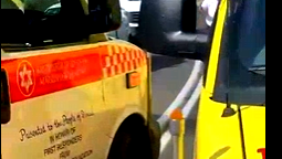 إصابة شخصين بجروح بين المتوسطة والخطيرة إثر حادث طرق قرب مفرق مي عامي