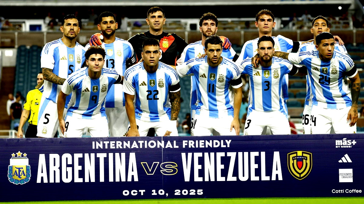 في غياب ميسي.. فوز ودي للأرجنتين على فنزويلا بهدف وحيد