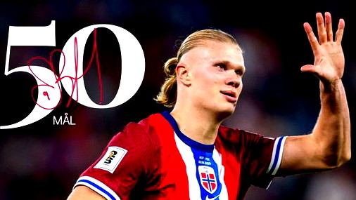 بهاتريك هالاند.. النرويج تكتسح إسرائيل وتقترب من المونديال