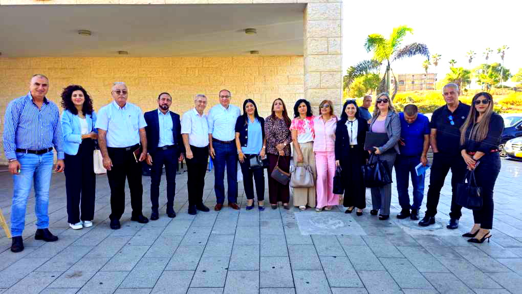 عكا..زيارة هيئة المفتشين للمرحلة الإعدادية في مدرسة أورط حلمي الشافعي 