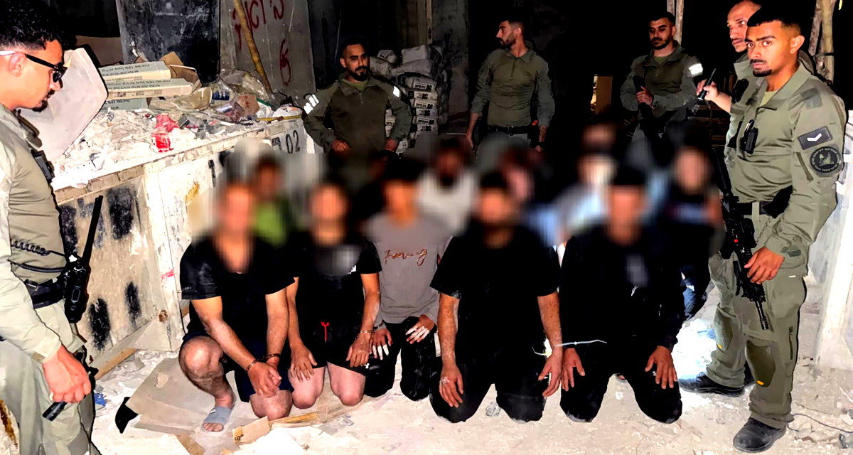 اعتقال 24 عاملًا من الضفة داخل موقع بناء في رمات هشارون