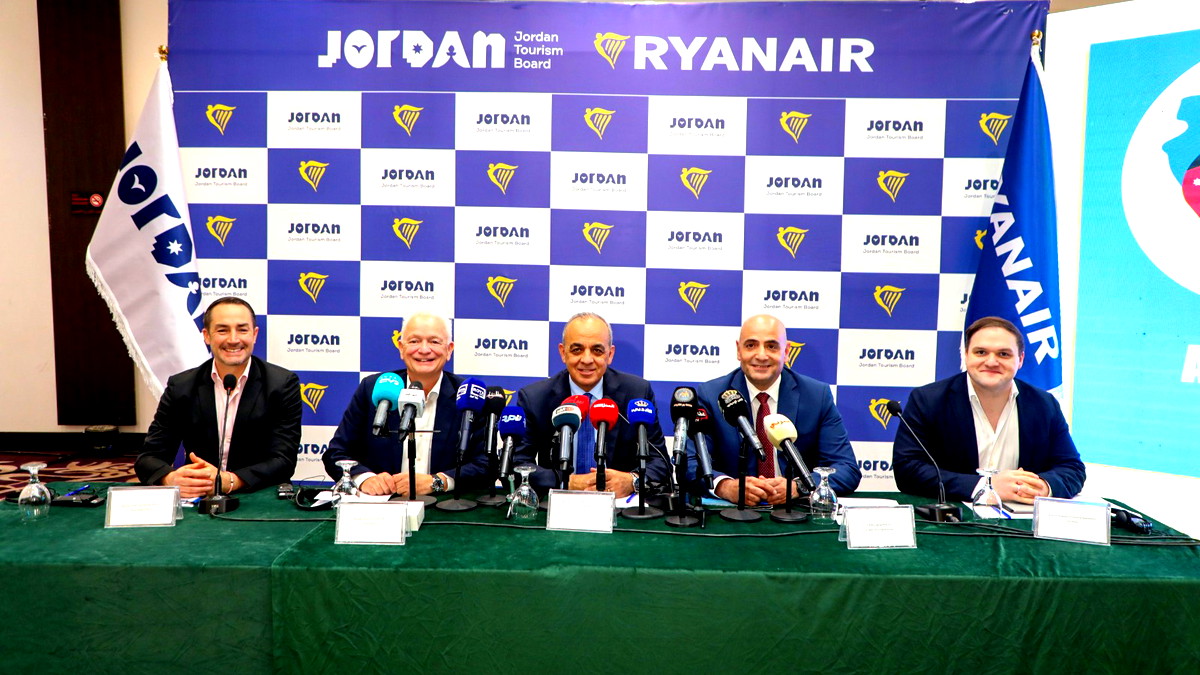 شركة "رايان إير" تطلق جدول رحلات شتوي موسّع إلى عمّان