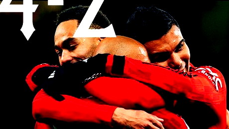 مانشستر يونايتد يجتاز برايتون برباعية ويدخل المربع الذهبي