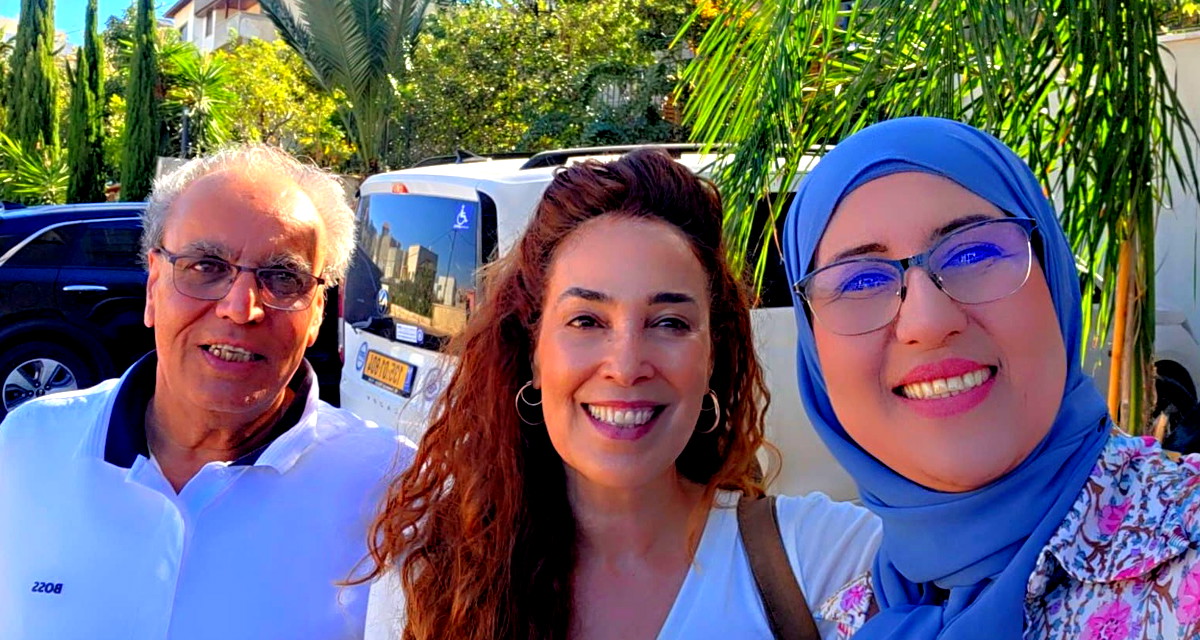 لقاء مؤثر لطلاب من بئر السبع في سخنين