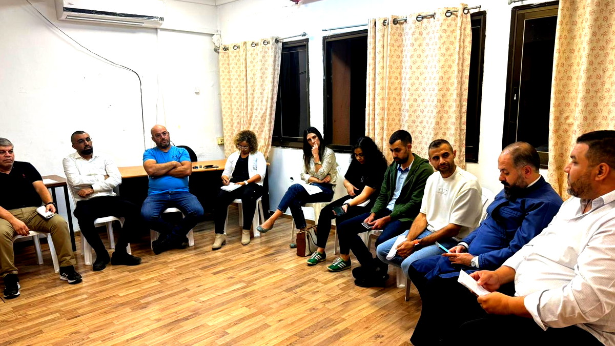 الاجتماع التحضيري الثالث لإقامة اللجنة الشعبية بالناصرة