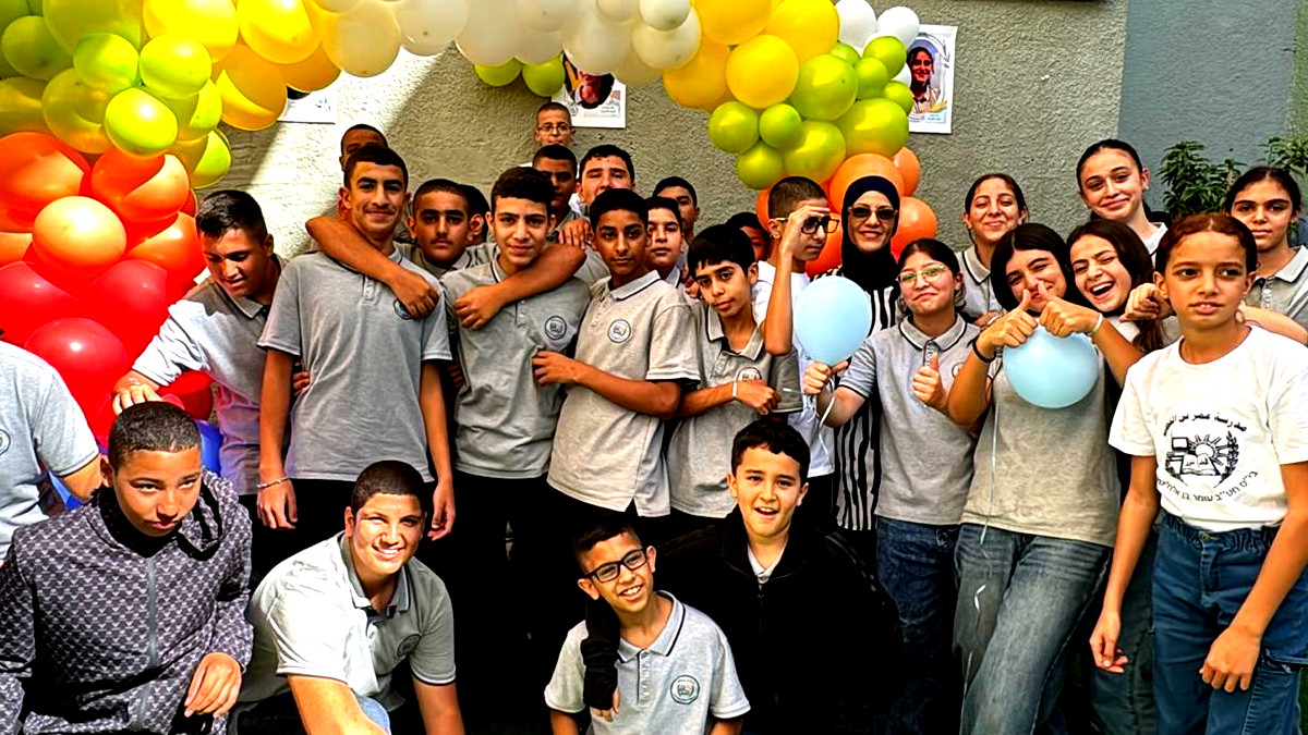 عرس ديموقراطي في اعدادية عمر بن الخطاب الناصرة 