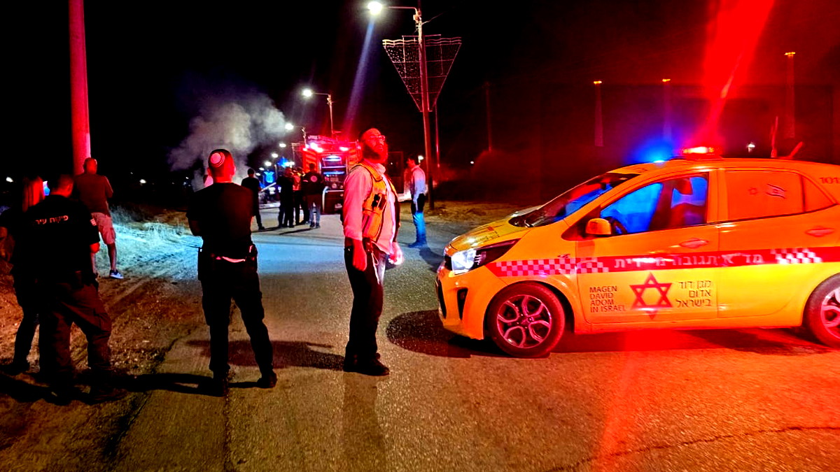 إصابة شاب بجروح متوسطة إثر انفجار سيارة في الخضيرة