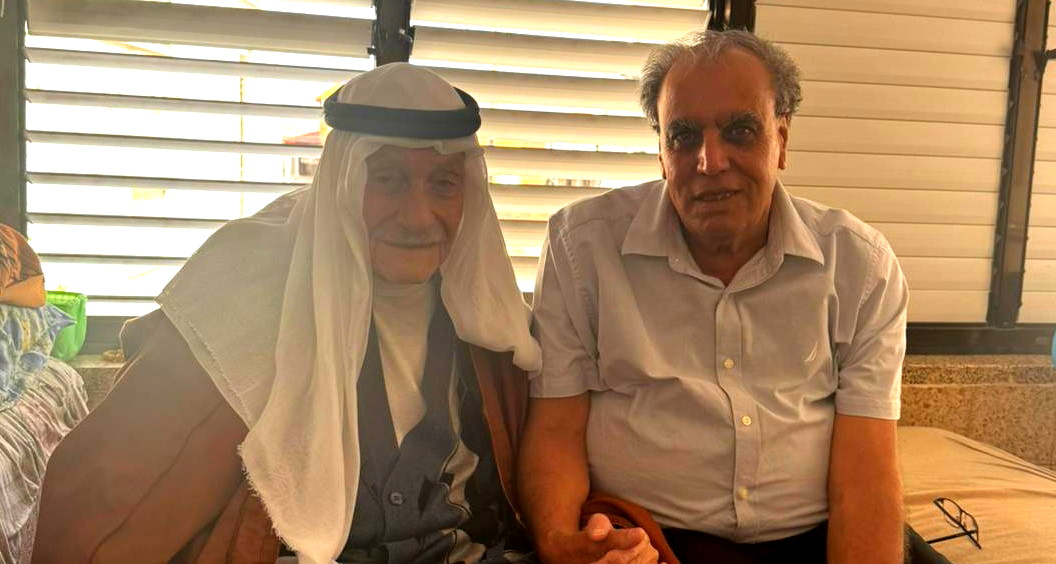 لقاء ملهم مع الحاج أبو حسين الفاضل علي مصطفى شلاعطة