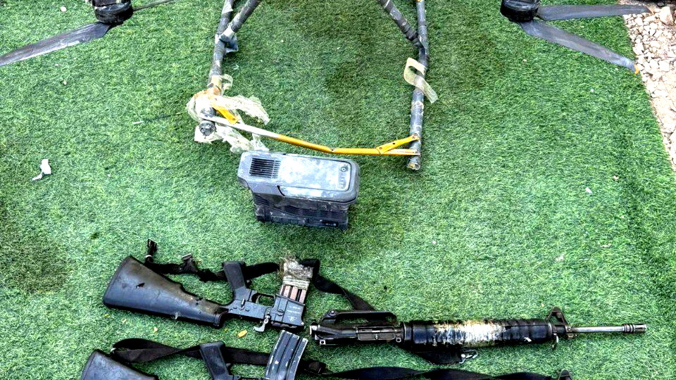 إحباط محاولة تهريب أسلحة عبر طائرة مسيرة على الحدود الغربية لإسرائيل