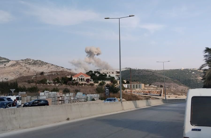 للمرة الثّانية منذ ساعات الصّباح- الطّيران الحربيّ الإسرائيليّ يُغير باتجاه الأراضي اللبنانية